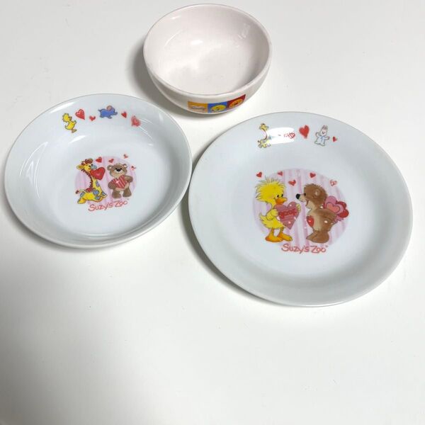 再値下げ★非売品tweetyとsuzy's zoo お皿3枚セット★