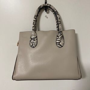 Avail アベイル バッグ ハンドバッグ Python パイソン ベージュ 鞄 カバン