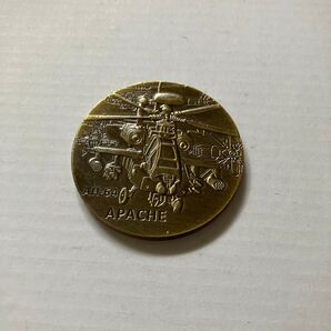 ロングボウアパッチ チャレンジコイン ヘルファイア 米軍 陸軍 ヘリコプター 戦闘