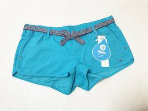  Lady's swimsuit L size : O'Neill [O'NEILL] Rush Guard * swimsuit short pants * surf pants * hyper dry : green blue regular price :3,900+ tax 