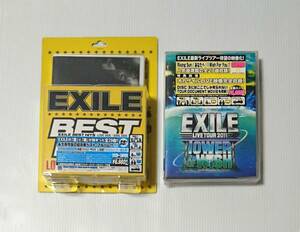 レア!! お得!! 新品 未開封 EXILE 初回限定 CD アルバム DVD ２点 豪華セット EXILE BEST HITS -LOVE SIDE / SOUL SIDE- 願いの塔