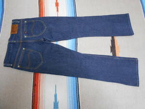 １９６０S Lee １０２RIDERS BOOT CUT ブーツカット濃紺インディゴ ジーンズ W２８ カウボーイ バイカー チョッパー ロデオ VINTAGE COWBOY