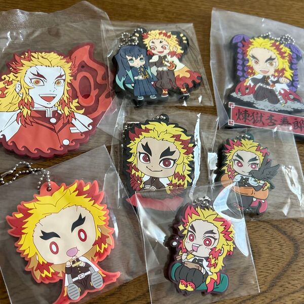 煉獄杏寿郎 きゅんキャラ チョコのっこ ラバーホルダー コースター 他にプレゼント付き