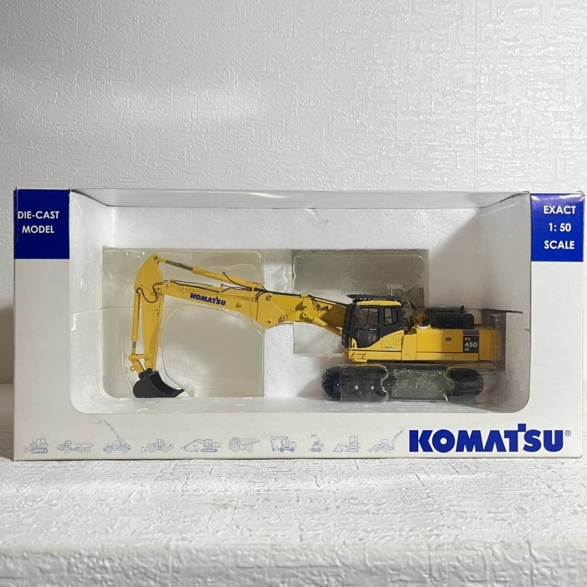 Yahoo!オークション - 未開封 1/50 KOMATSU コマツ 油圧ショベル Yahoo!オークション - 未開封 1/50 KOMATSU コマツ 油圧ショベル