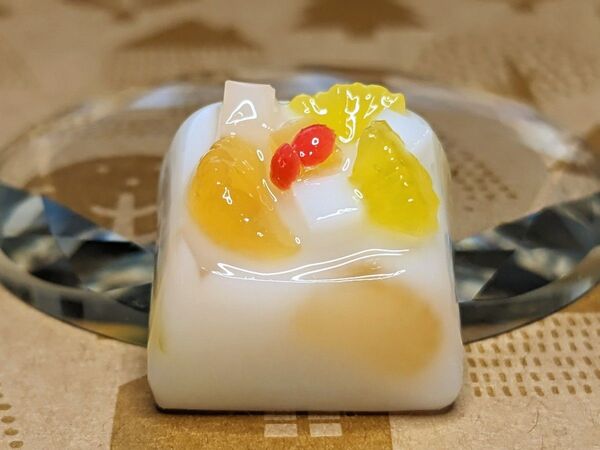 ■フルーツ杏仁豆腐キーキャップ□アルチザンキーキャップ□■