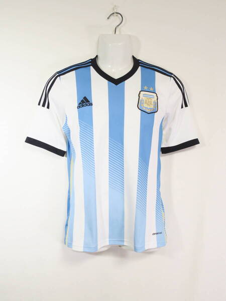アルゼンチン 代表 2014 ホーム ユニフォーム S アディダス ADIDAS ARGENTINA シャツ サッカー