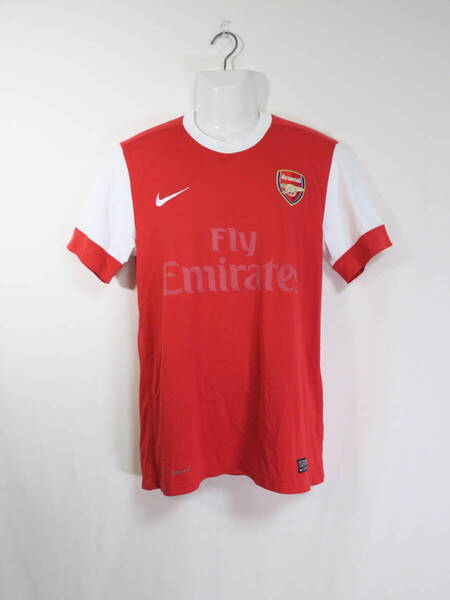 アーセナル 10-11 ホーム ユニフォーム M ナイキ NIKE Arsenal サッカー シャツ