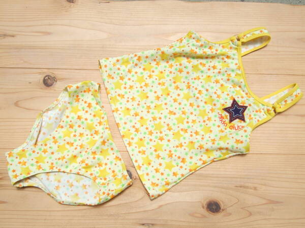 USED!キッズ女の子nikkiclubセパレート水着!150センチ