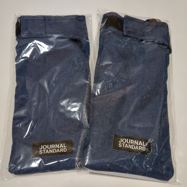 JOURNAL STANDARD デニム調ポーチ 2点セット