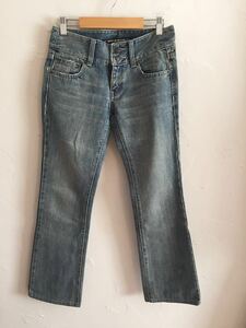 [ бесплатная доставка ] б/у DKNY Donna Karan New York Denim брюки ji- хлеб джинсы размер 24