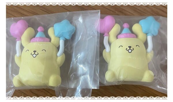 みんなでお祝いフィギュア ポムポムプリン サンリオキャラクターズ ガチャガチャ
