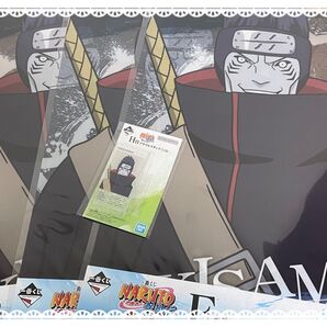 一番くじ NARUTO ナルト 鬼鮫 クリアポスター アクリルスタンド