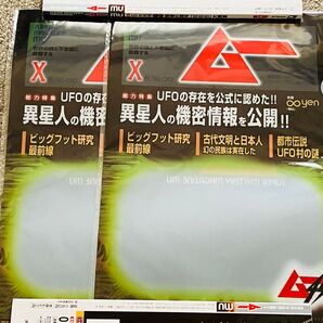 「月刊ムー」A4クリアファイル2枚