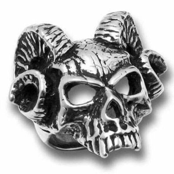 ALCHEMY GOTHIC: Hell'sDoorman ring Q