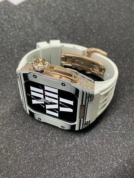 Apple Watch Series8 7 6 5 4 SE用バンド カスタム バンド色選べる!
