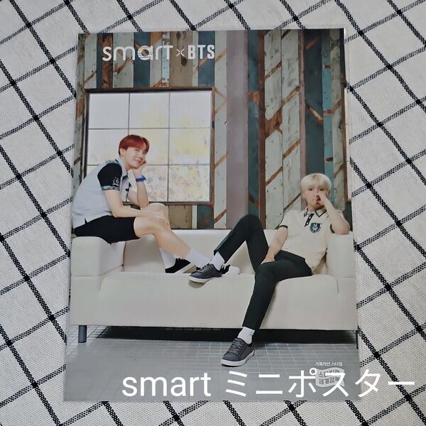 BTS smart スマート ミニポスター フォトカード ユニット J-HOPE ホソク シュガ SUGA PHOTO CARD
