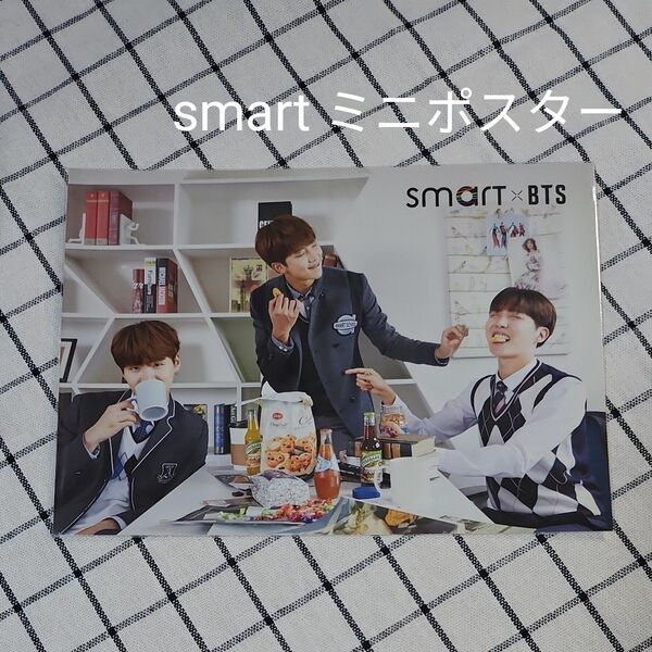 BTS smart スマート ミニポスター フォトカード ユニットRM J-HOPE ホソク SUGA PHOTO CARD