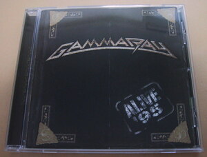 GAMMA RAY / ALIVE 95 Japanese record CD german metal Helloween Kai Hansen