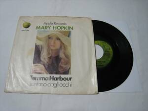 【7”】 MARY HOPKIN / TEMMA HARBOUR US盤 メリー・ホプキン 夢みる港