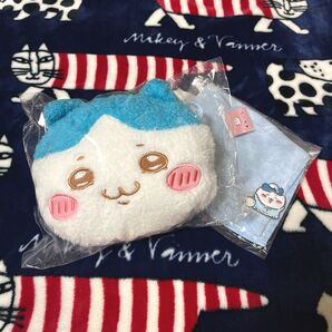 ちいかわ★ふわふわフェイスポシェット&タオルハンカチ★新品未使用タグ付き