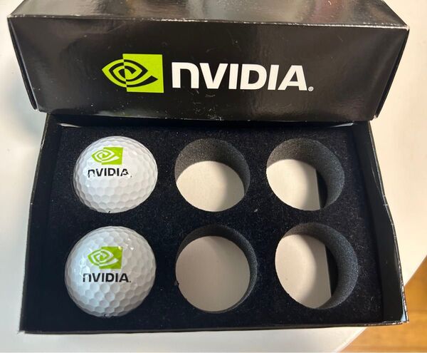 NVIDIA タイトリスト PRO V1 ゴルフボール エヌビディア 現品限り 希少