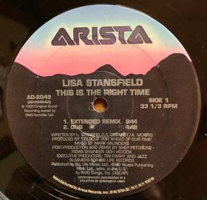 90'HOUSE / THIS IS THE RIGHT TIME / LISA STANSFIELD