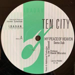 92'HOUSE / MY PEACE OF HEAVEN / TEN CITY ,BY Joe Claussell