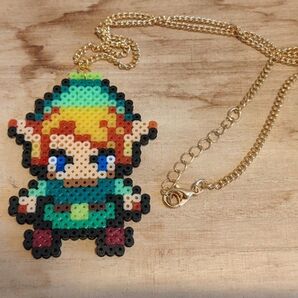 ゼルダの伝説 アクセサリー チャーム ハンドメイド sfc gba ネックレス