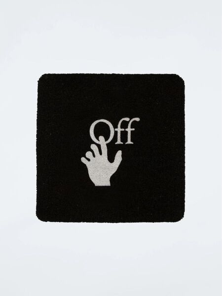 Off-White オフホワイト 玄関マット ラグ 絨毯 インテリア 高級 ラグジュアリー ココナッツ