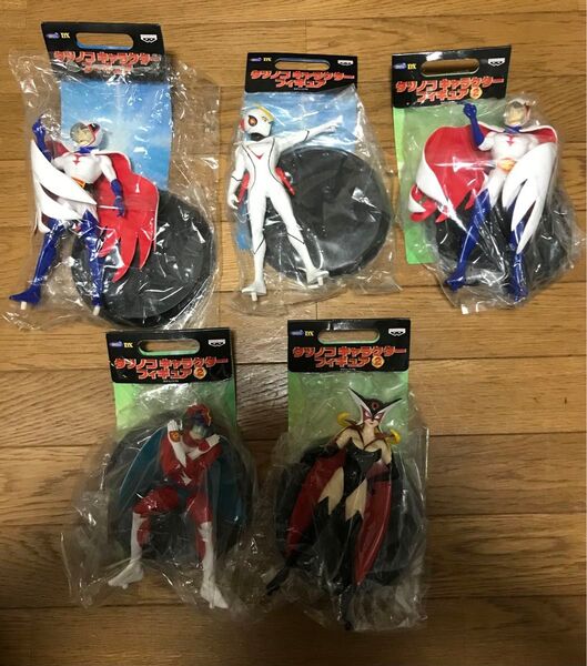 【当時物】タツノコキャラクターフィギア1.2 計5体