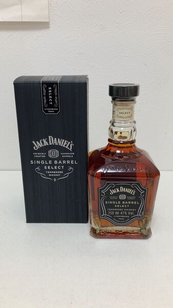 〈未開封〉ウイスキー ジャックダニエル シングルバレルセレクト 750ml 47%
