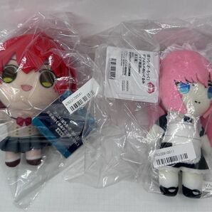 ぼっち・ざ・ろっく!喜多郁代 ぷちぬいぐるみマスコットVol.1 後藤ひとり デフォルメぬいぐるみメイド喫茶ver. 未使用品2点