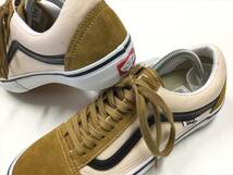 VANS OLD SKOOL Pro 茶系 生成り系 スエード キャンバス US12 (30cm) オールドスクール プロ アメリカ企画限定!! バンズ_画像3