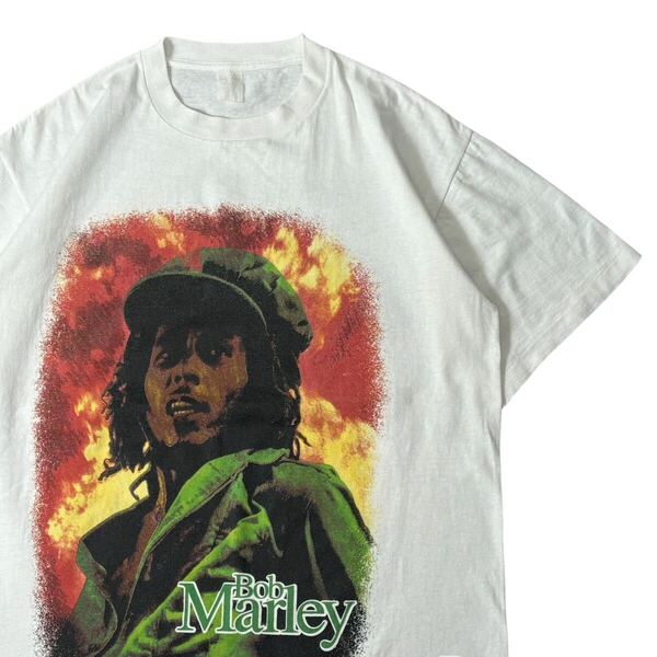 ヴィンテージ 90s【BOB MARLEY】ボブマーレー レゲエ ロック Tシャツ USA製 古着 アメカジ TUFF GONG ZION ラスタマン ハイレセラシエ