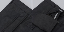 【ST300】ジョルジオアルマーニ黒ラベル「GEORGE」スーツ(56) 新品_画像7