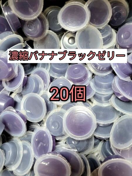 フジコン 濃縮バナナブラックゼリーワイドS16g 20個 昆虫ゼリー オオクワ カブトムシ 小動物 モモンガ ハリネズミ ハムスター