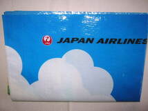 ★未使用品 非売品 JAPAN AIRLINES JAL 日本航空 レジャーシート 約89cm×60cm 機内配布品 ノベルティ★_画像2