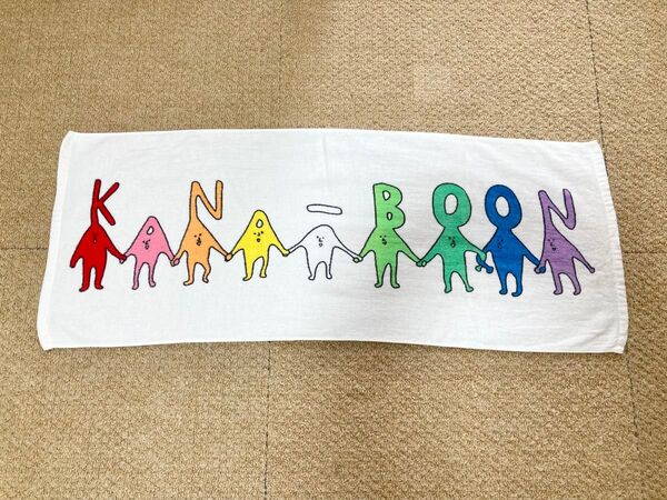 KANA-BOON/カナブーン オフィシャルグッズ マフラータオル フェイスタオル