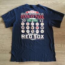 限定品Boston Red Soxボストンレッドソックス Fenway Parkフェンウェイパーク 100周年記念 Tシャツ L Majesticマジェスティック_画像1