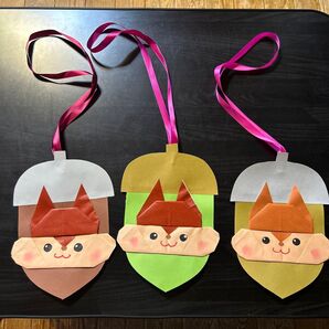 折り紙ペンダント ハンドメイド