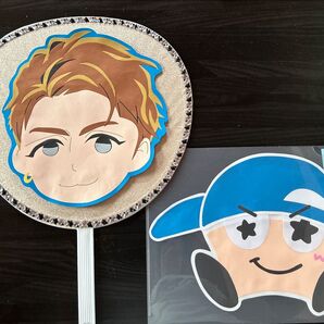 うちわ文字 イラストWEST