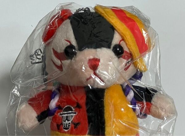 未使用/ワンピース スーパー歌舞伎Ⅱ ルフィ 隈取りベア ぬいぐるみ 麦わらストア ジャンプショップ
