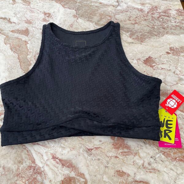 1万円位タグ付き新品◆正規品【ZUMBA】レディースL【ブラック ブラトップ】