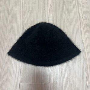 シャギーニット バケットハット