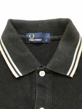 フレッドペリー FRED PERRY 半袖 ポロシャツ メンズ Sサイズ 衣類 ファッション 劣化品_画像5