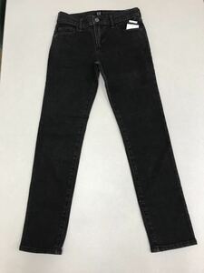 ■ＧＡＰ■新品■140■ギャップ■ブラックデニム■黒■ジーンズ■スリム■2-1