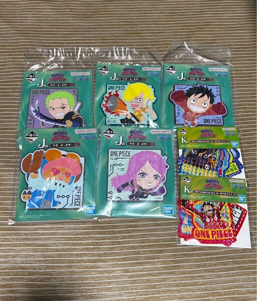 ONE PIECE一番くじ J賞、K賞