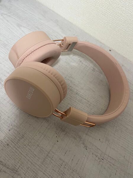 ワイヤレスヘッドホン ピンク