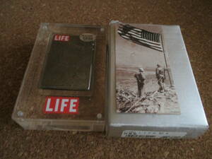 ZIPPO [ America magazine LIFE IWO JIMA JAPAN 25 Feb 1945 sulfur island limited goods ]2006 year 9 month manufacture futoshi flat . war oil lighter Zippo waste version ultra rare beautiful goods 