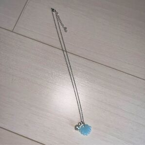 新品未使用 貝殻 シェル パール ネックレス シルバー